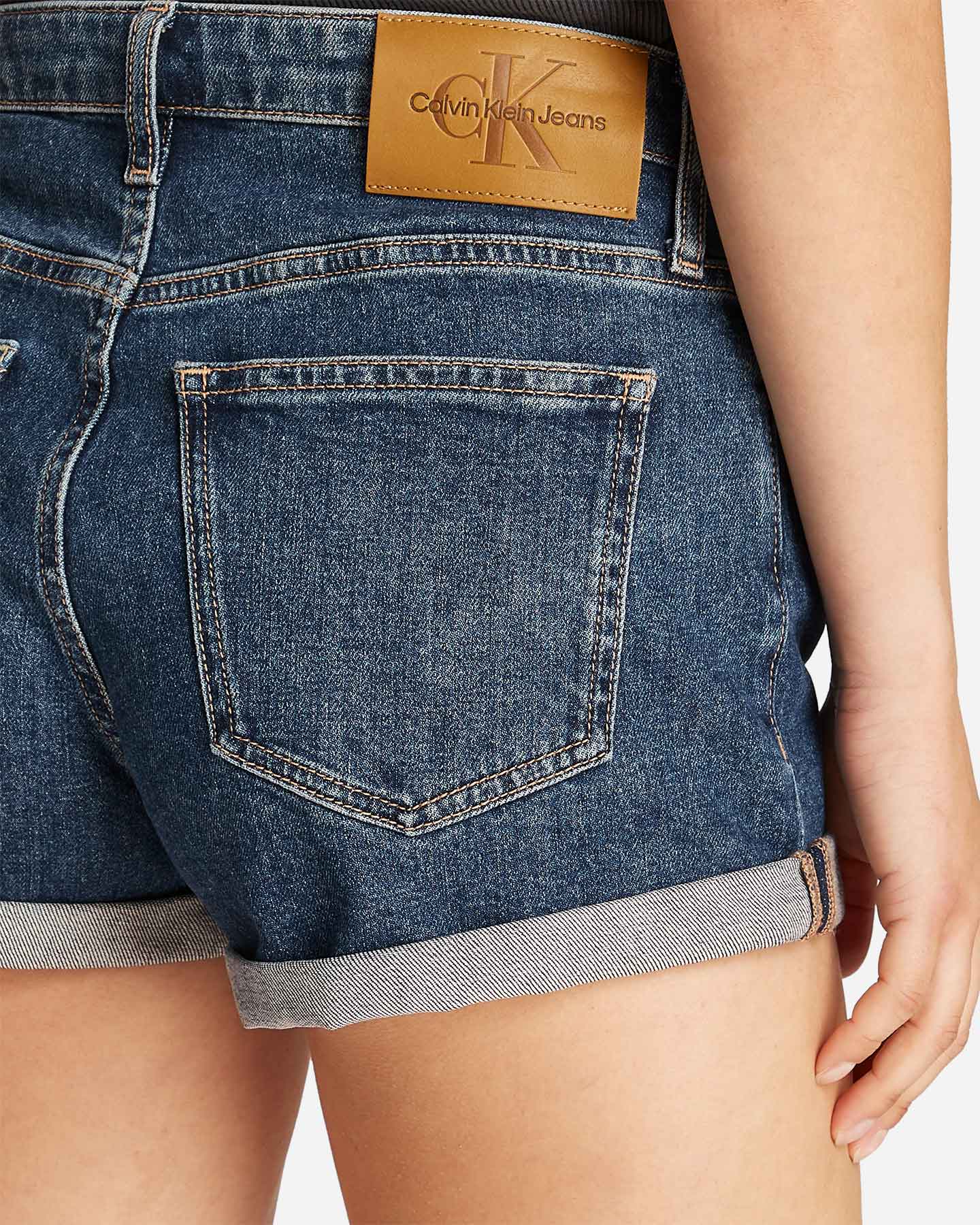 Calvin Klein Jeans Mom Bottoni Jeans W J20J225512-1BJ