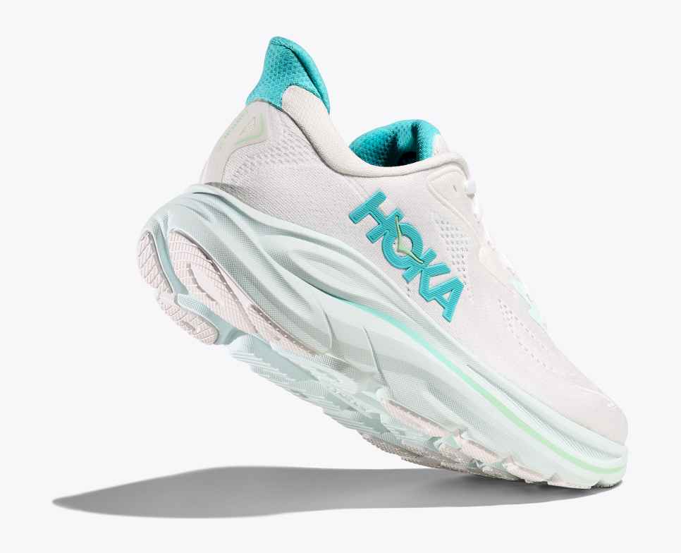 Clifton 10 White / Cielo Blue