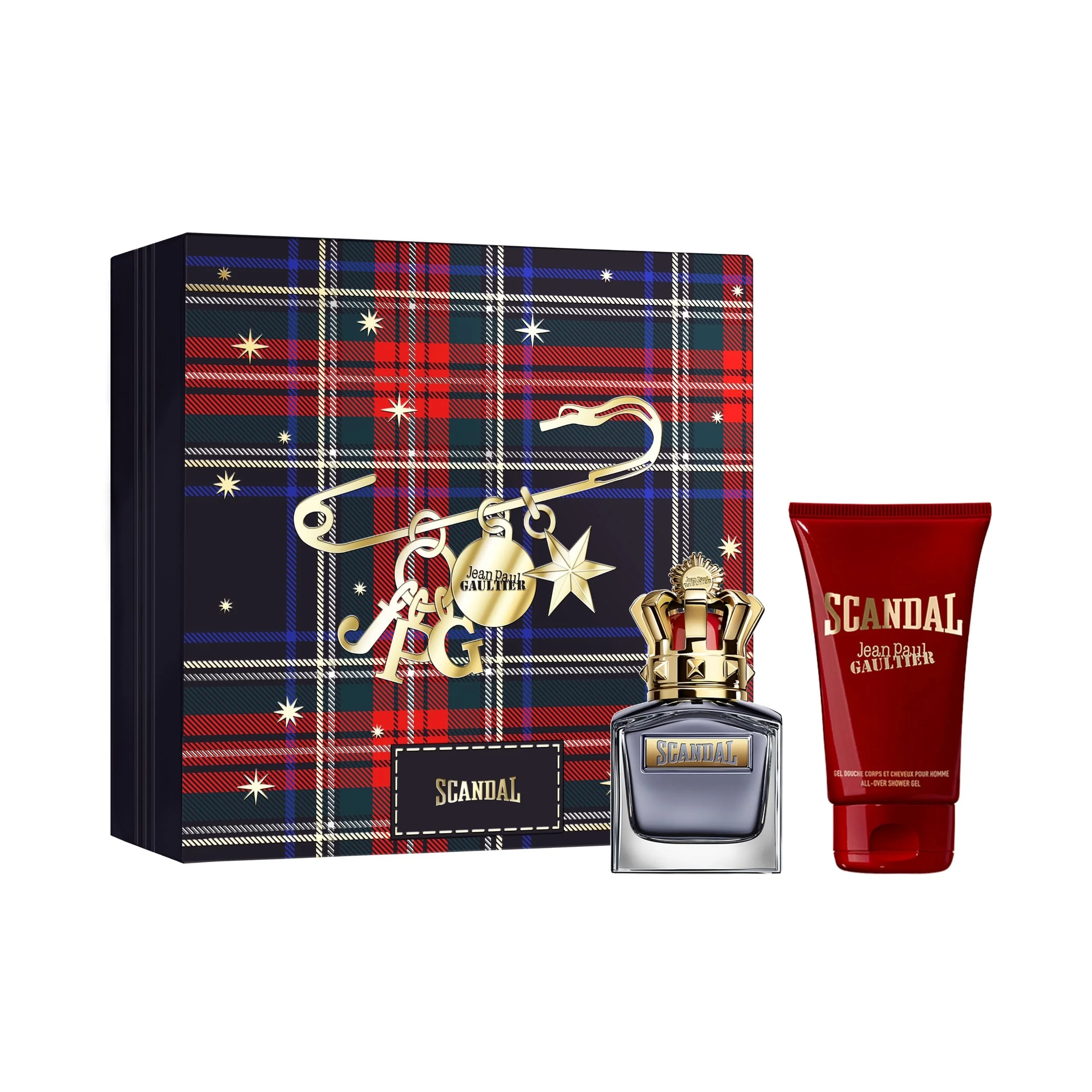 Scandal Pour Homme Geschenkset Scandal Pour Homme Eau de Toilette + Duschgel – Herrenparfüm, Eau de Toilette, Bade- und Duschgel-Geschenkset