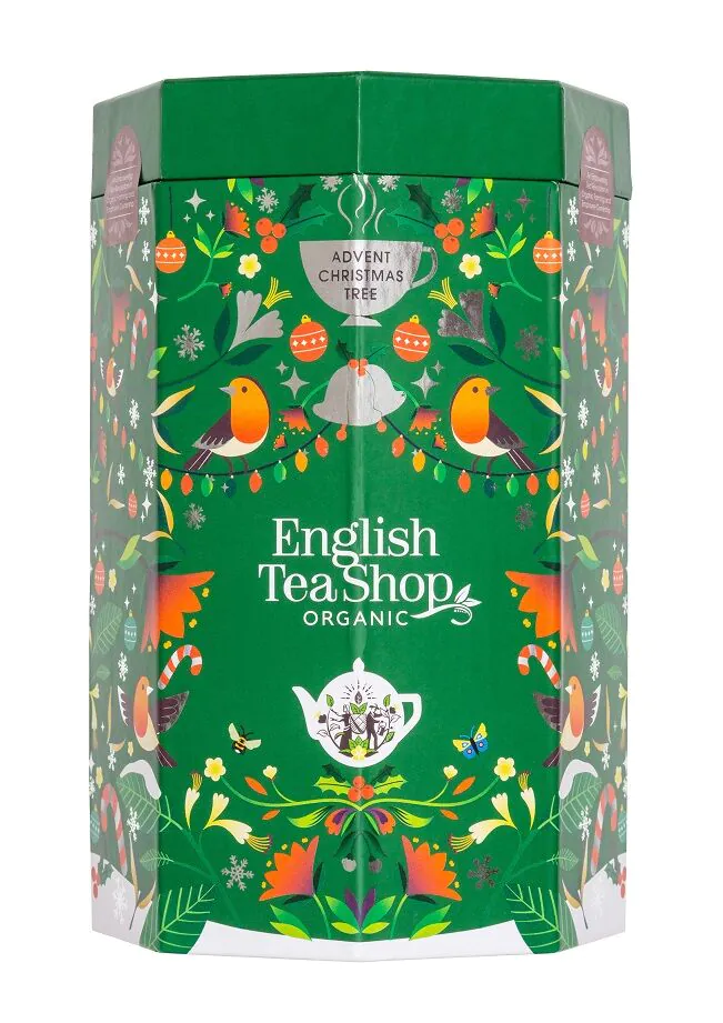 English Tea Shop Adventskalender Treee, økologisk te 25 breve