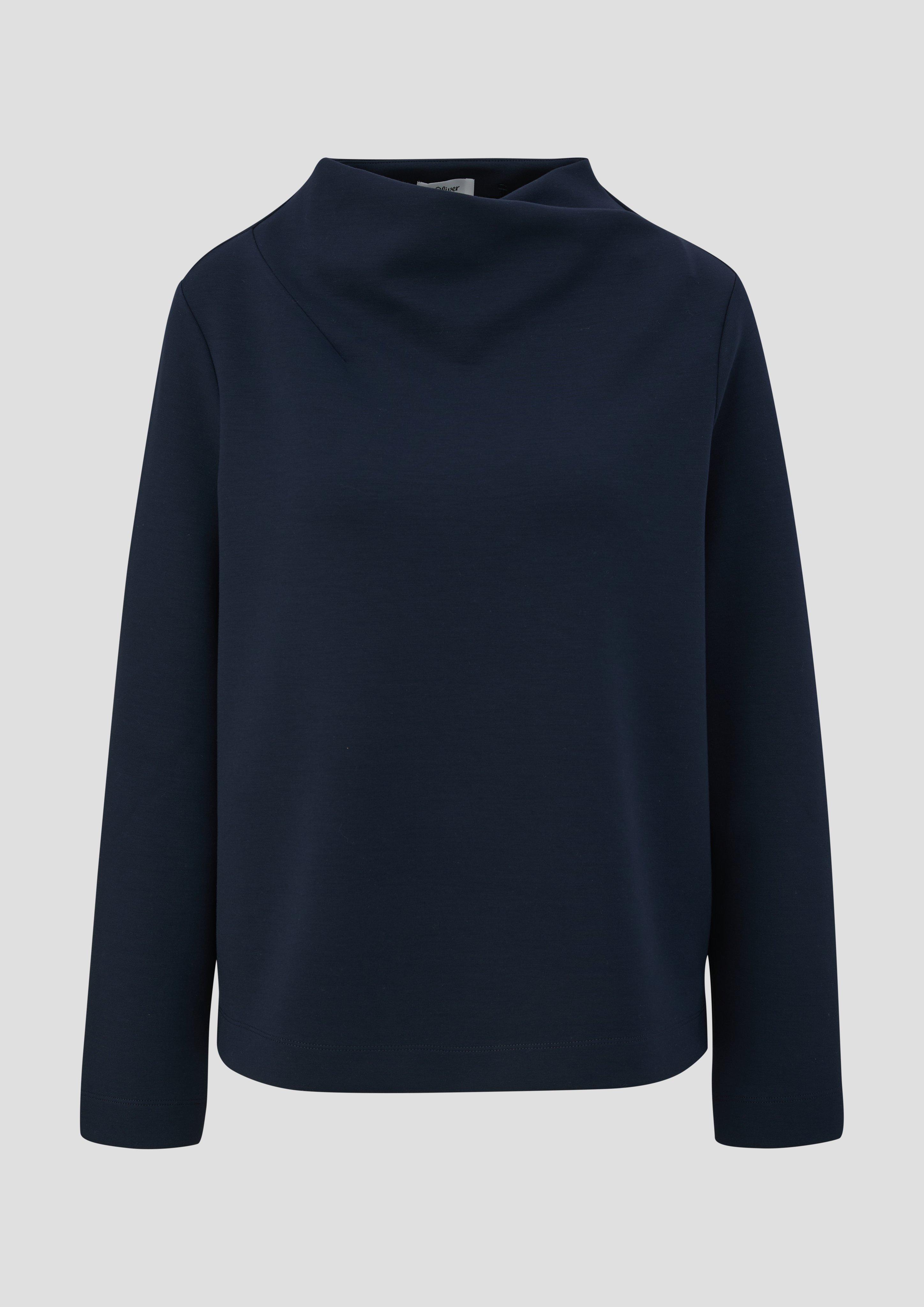 Sweatshirt mit Wasserfall-Kragen  2158165-5959