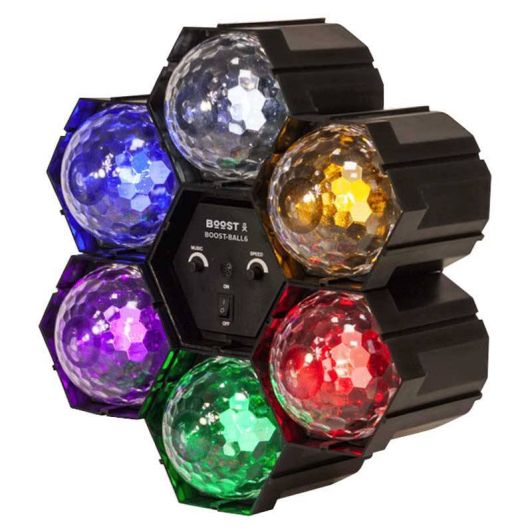 Spoturi BOOST cu 6 LED-uri, cristal