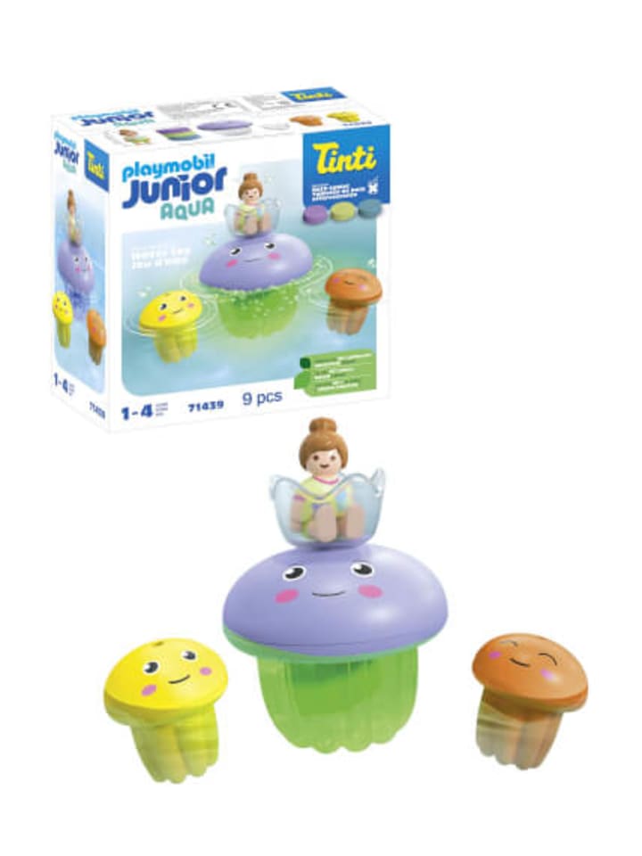 Playmobil Spielfigur Set 1.2.3 Aqua & Tinti: Bunte Quallenfamilie günstig kaufen onesize
