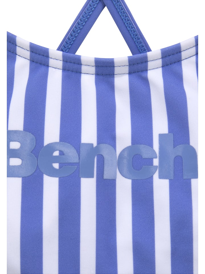 Bench Bustier-Bikini in blau gestreift günstig kaufen