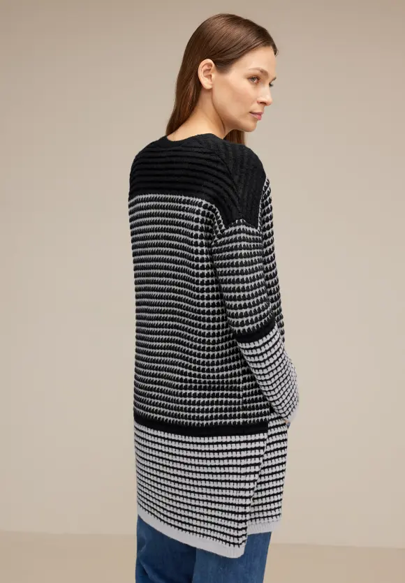 Street One Langer Strickcardigan