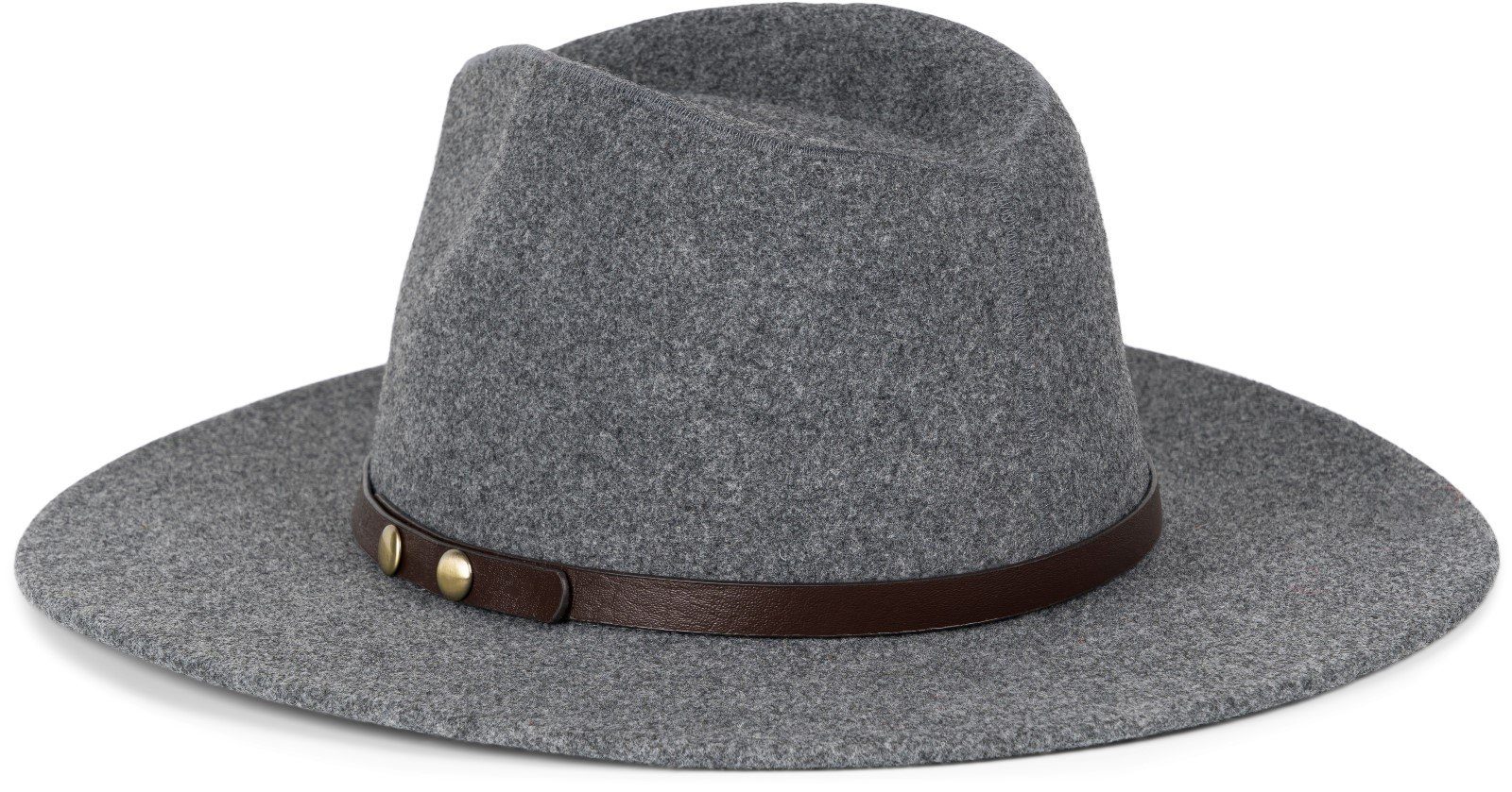 styleBREAKER Fedora (1-St) Fedora Hut in Filzoptik