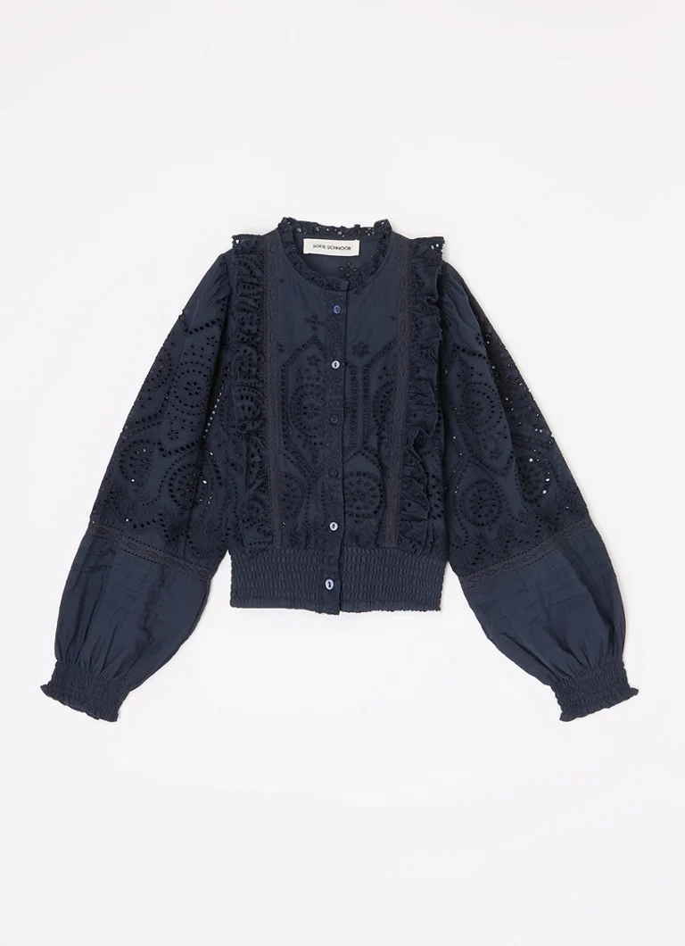 Bluza Sofie Schnoor s ažurnim detaljima