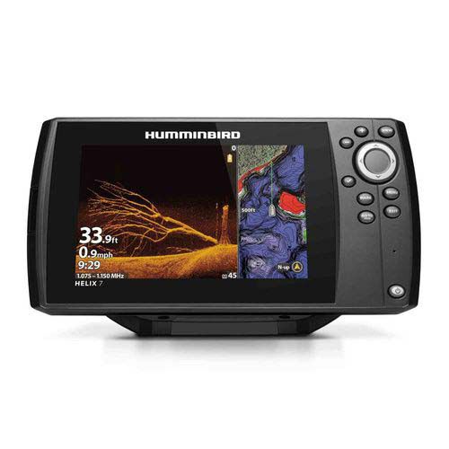Humminbird Helix 7 G4 Chirp Mega DI sonaras