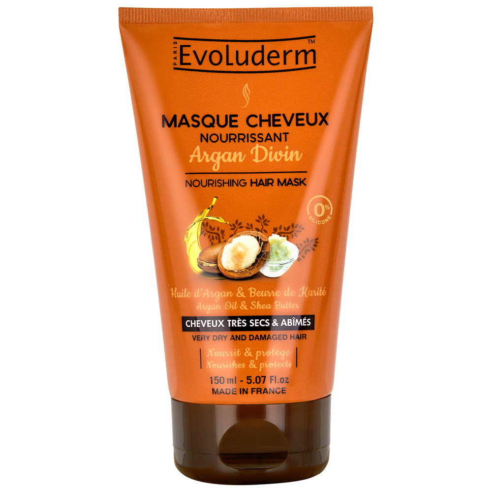 evoluderm Argan Divin Masque cheveux Nourrissant - 150 ml