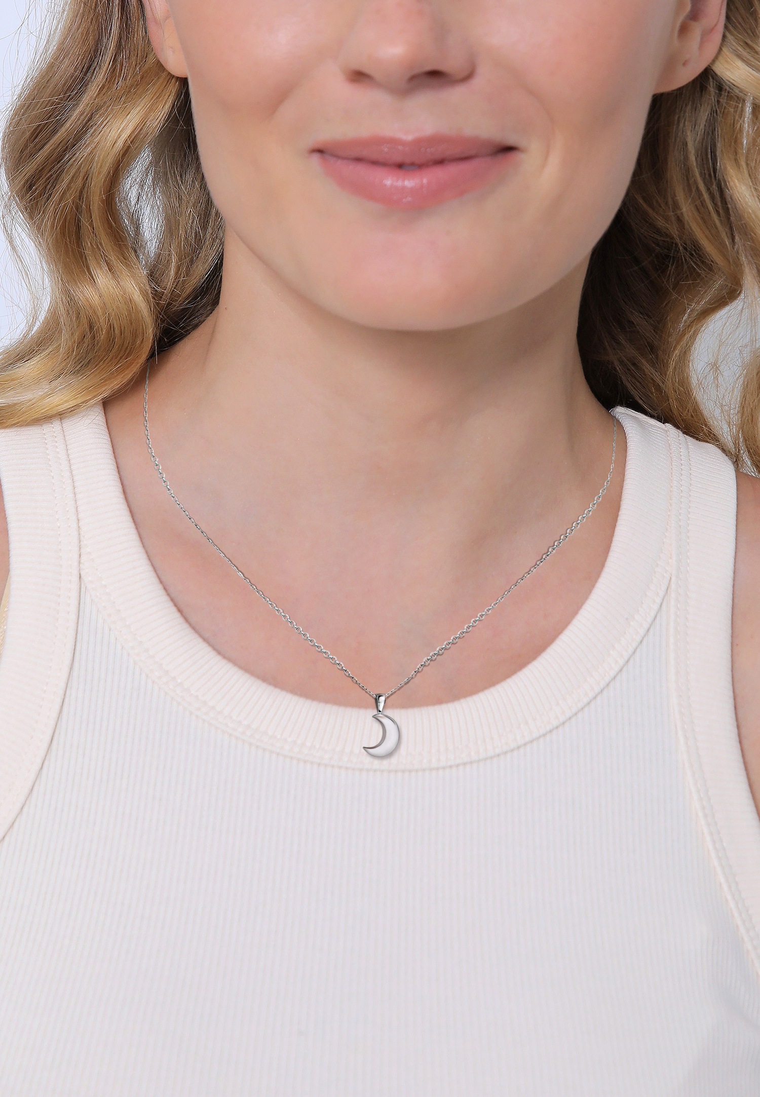 Nenalina Crescent Moon Astro Trend Luna 925 Srebro