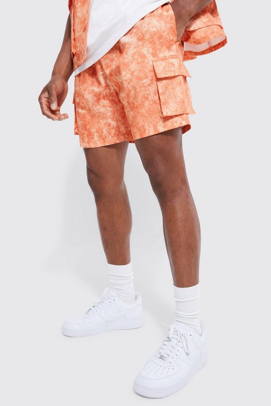 Cargo-Shorts mit elastischem Bund