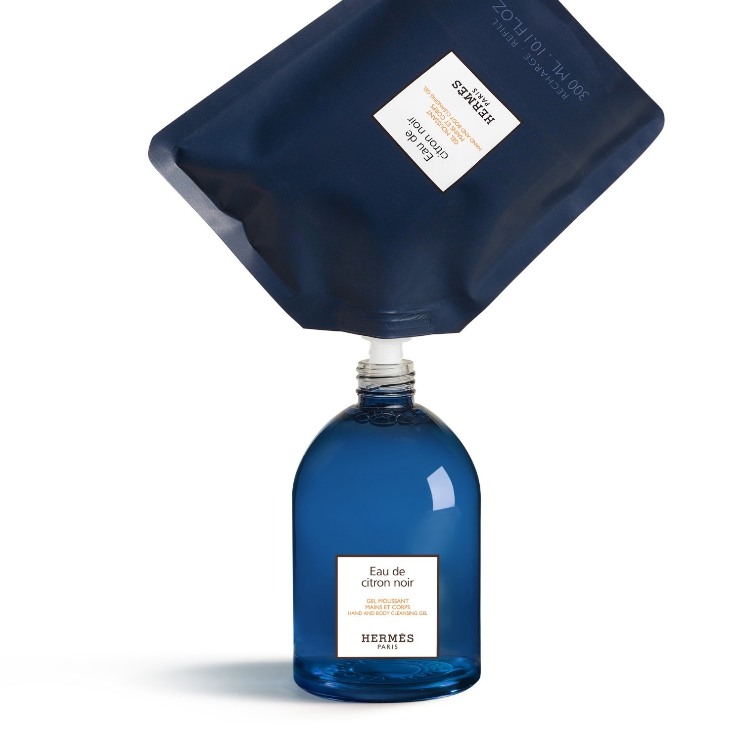 HERMÈS Czarna Woda Cytrynowa