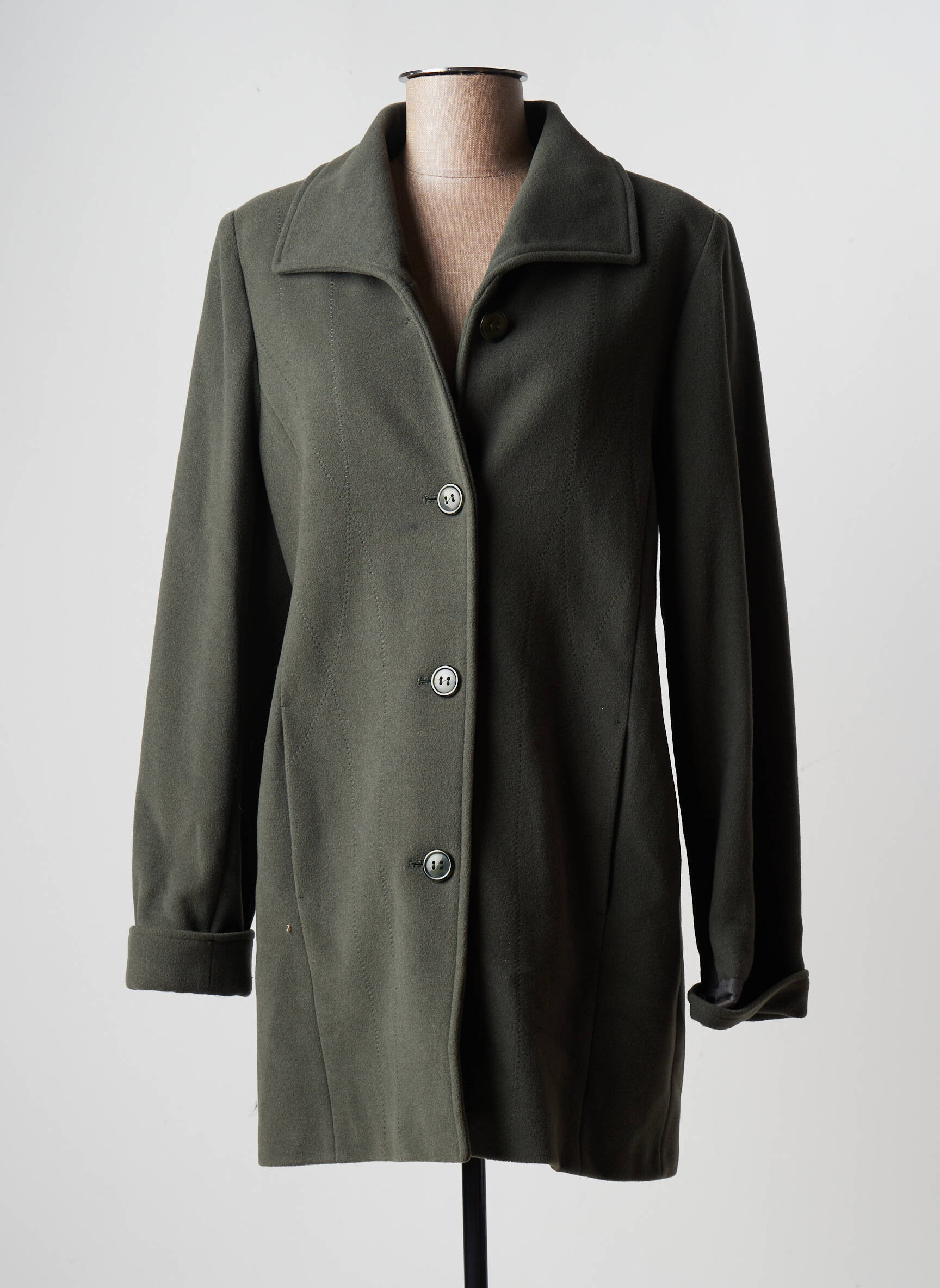 Kirsten Manteaux Longs Femme couleur vert