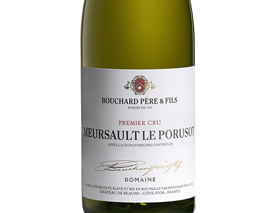Domaine Bouchard Père & Fils Meursault 1er Cru le Porusot 2020 Bourgogne Meursault 1er cru