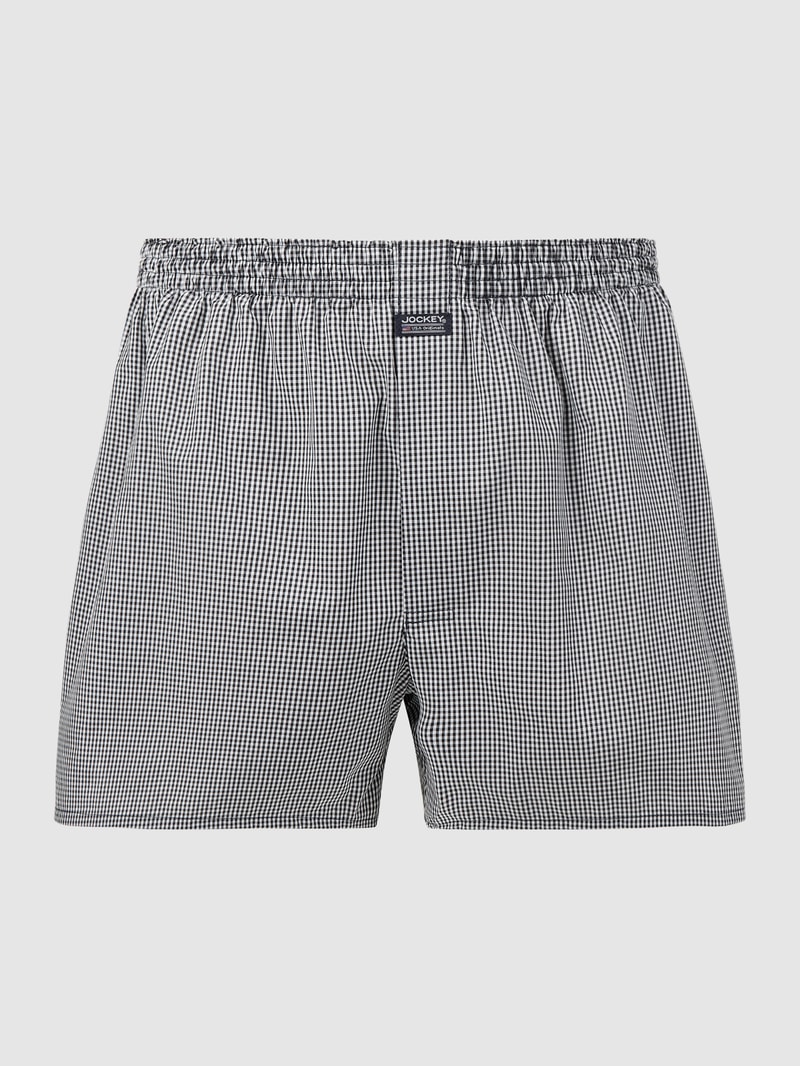 Boxershorts aus Baumwolle in dunkelblau
