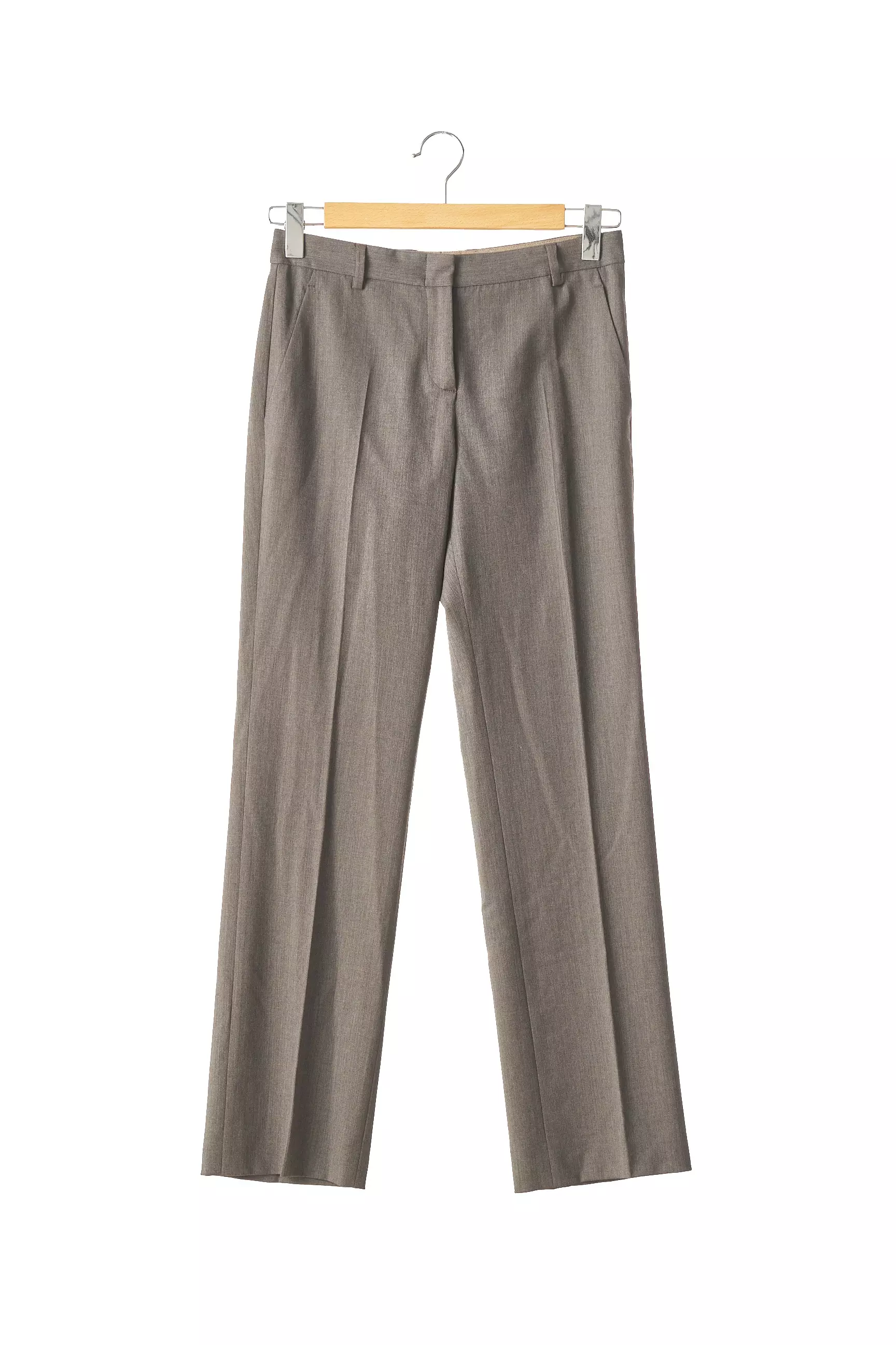 Fabiana Filippi Pantalons Droits Femme couleur gris