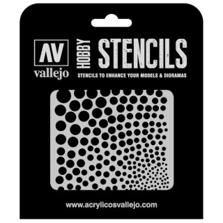 Vallejo Hobby Stencils: Circle Textures