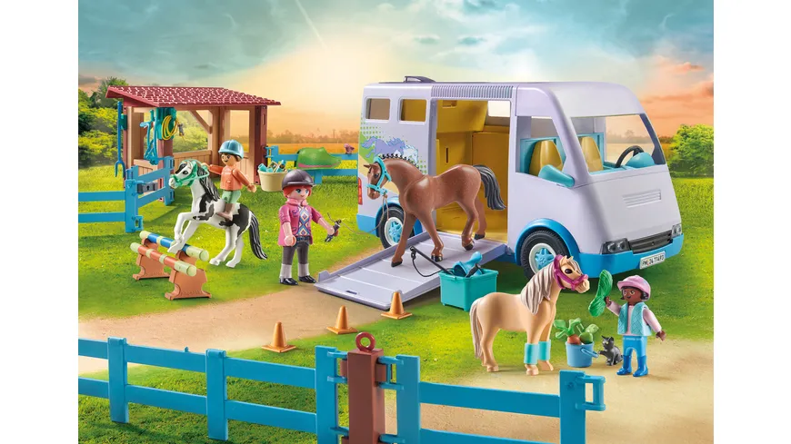 PLAYMOBIL 71493 - Horses of Waterfall - Mobile Reitschule