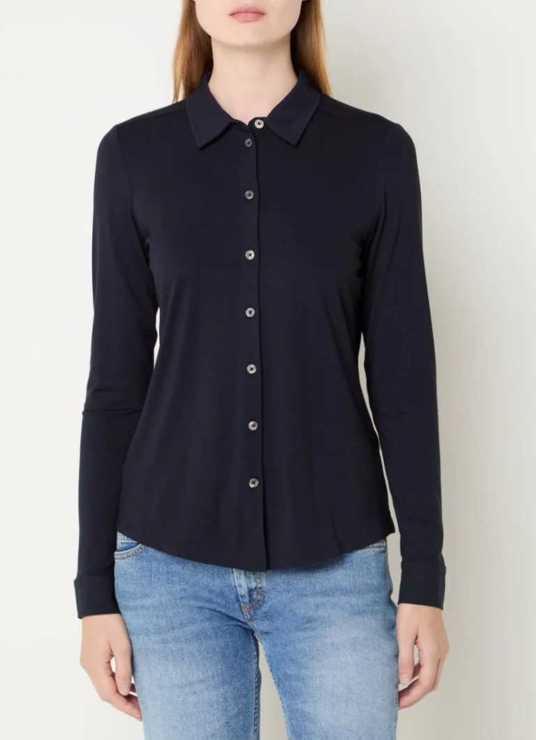 Marc O'Polo Blouse made of jersey with stretch