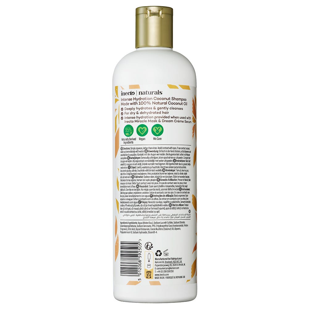Inecto Coconut Shampoo 500 ml