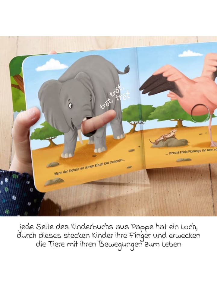 Haba Mein Fingerspielbuch - Frida Flamingo in bunt günstig kaufen onesize