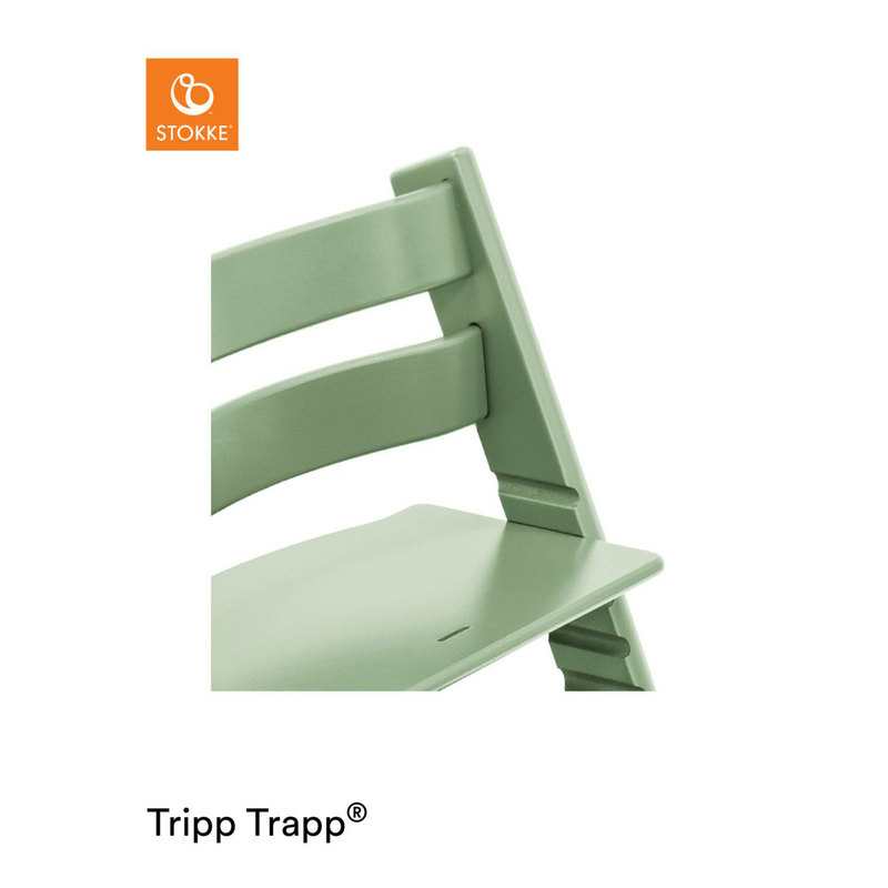 Chaise haute Tripp Trapp vert pâle Stokke