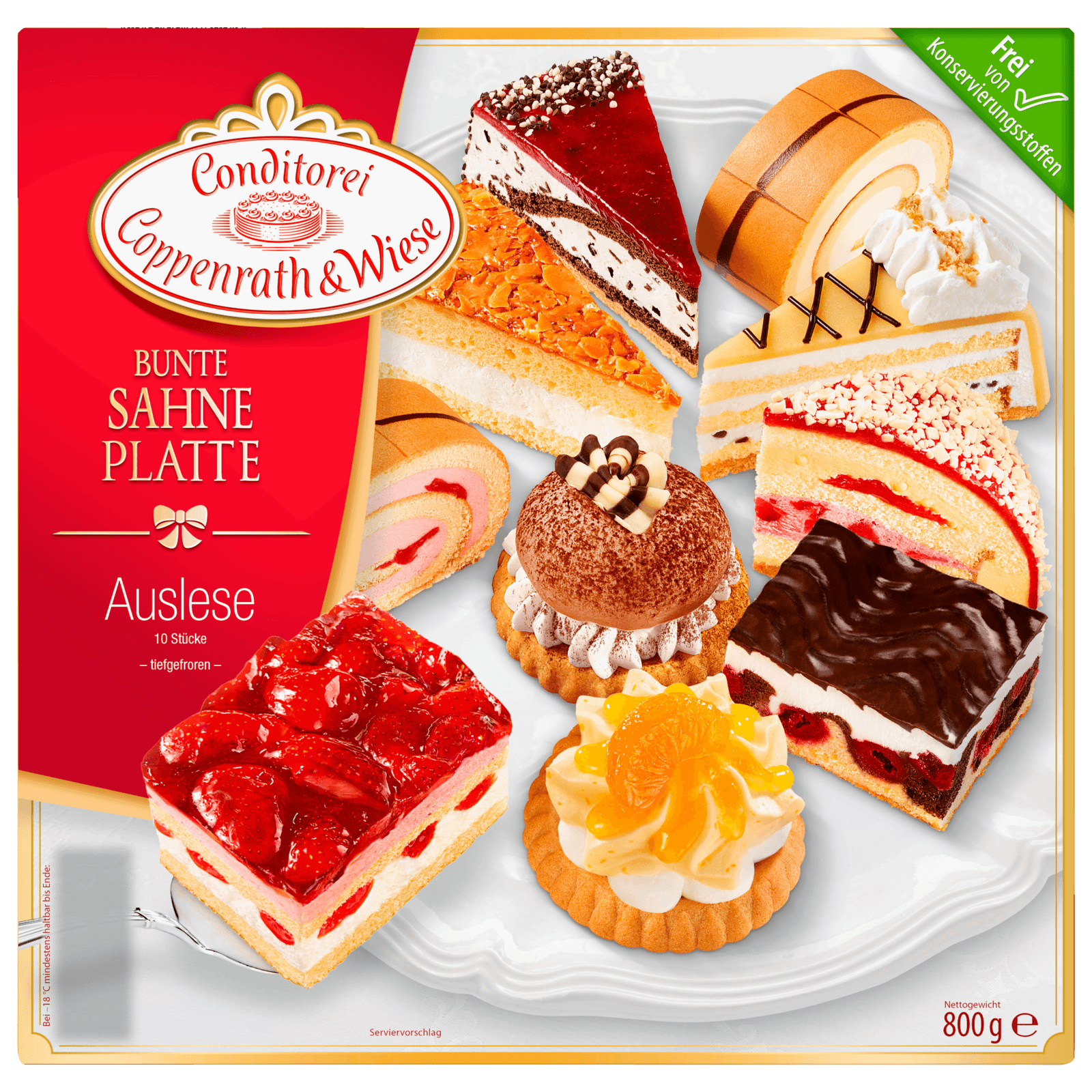 Coppenrath & Wiese Bunte Sahneplatte 800g