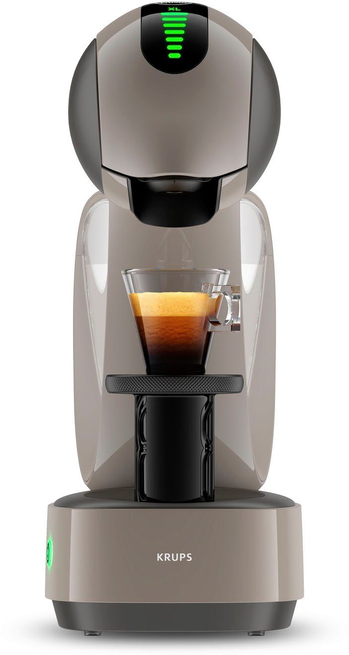 NESCAFÉ® Dolce Gusto® Kapselmaschine Krups, KP270A Infinissima Touch Automatic in Taupe, Hochdrucksystem bis 15 Bar, Touchscreen, Energiesparmodus nach 1 Min.