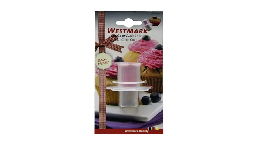 WESTMARK CupCake-Aushöhler transparent/rot