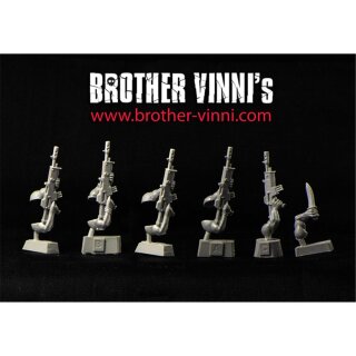 Hands with Rifle (28 mm)