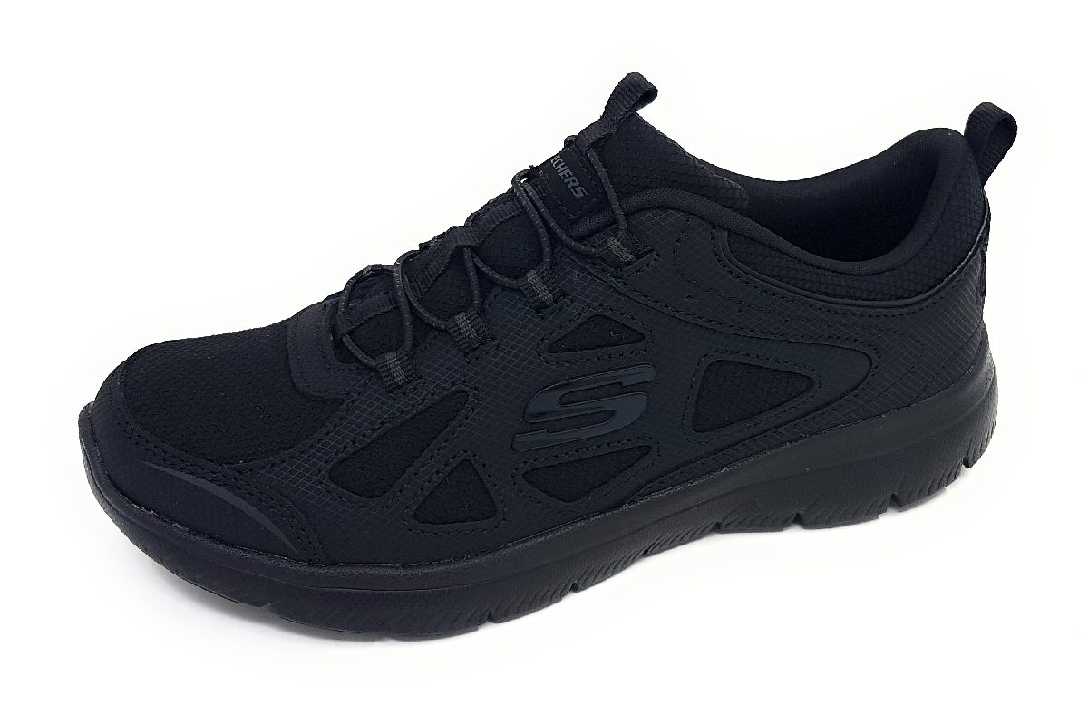Skechers Summits - Build in 12981 Schwarz BBK Black