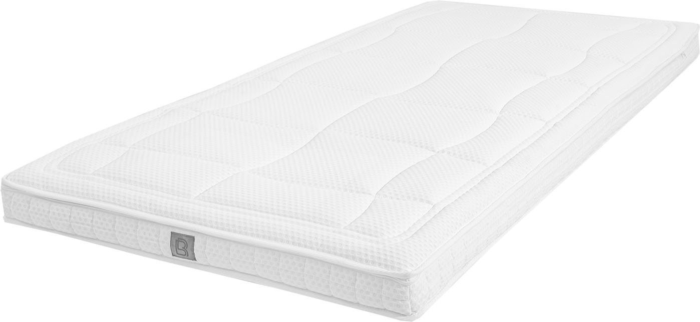 Gelschaummatratze Topper Eco Premium, Breckle Northeim, 9 cm hoch, (1-tlg), aufwendiger Pyramidenschnitt mit 1500+ Entlastungspunkten für Rücken