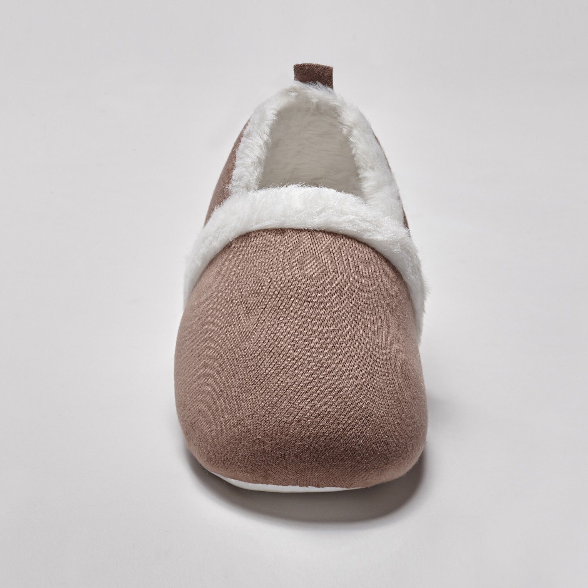 Chaussons doublés fausse fourrure