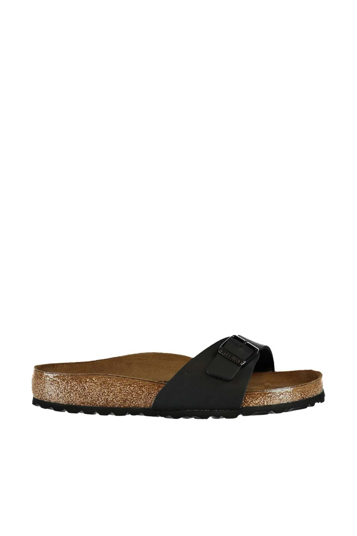 Birkenstock  Pantolette - Schwarz - Flacher Absatz