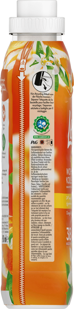 Weichspüler Orange & Verbene 38WL, 950 ml
