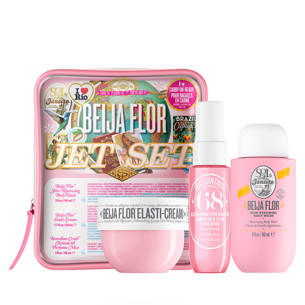 sol de janeiro Beija flor set Crème - Gel - Brume