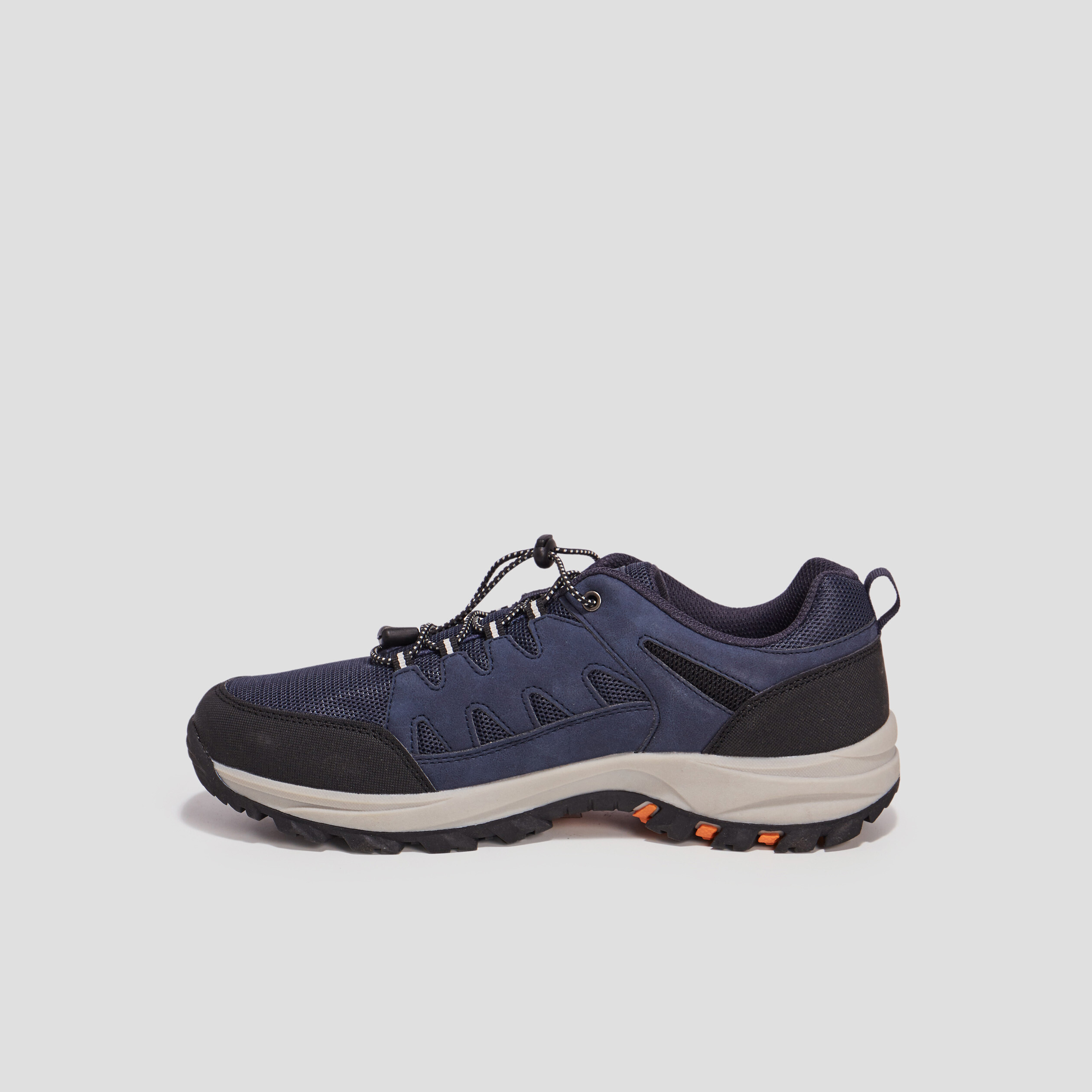 Baskets running à lacets Trappeur bleu marine homme | La Halle