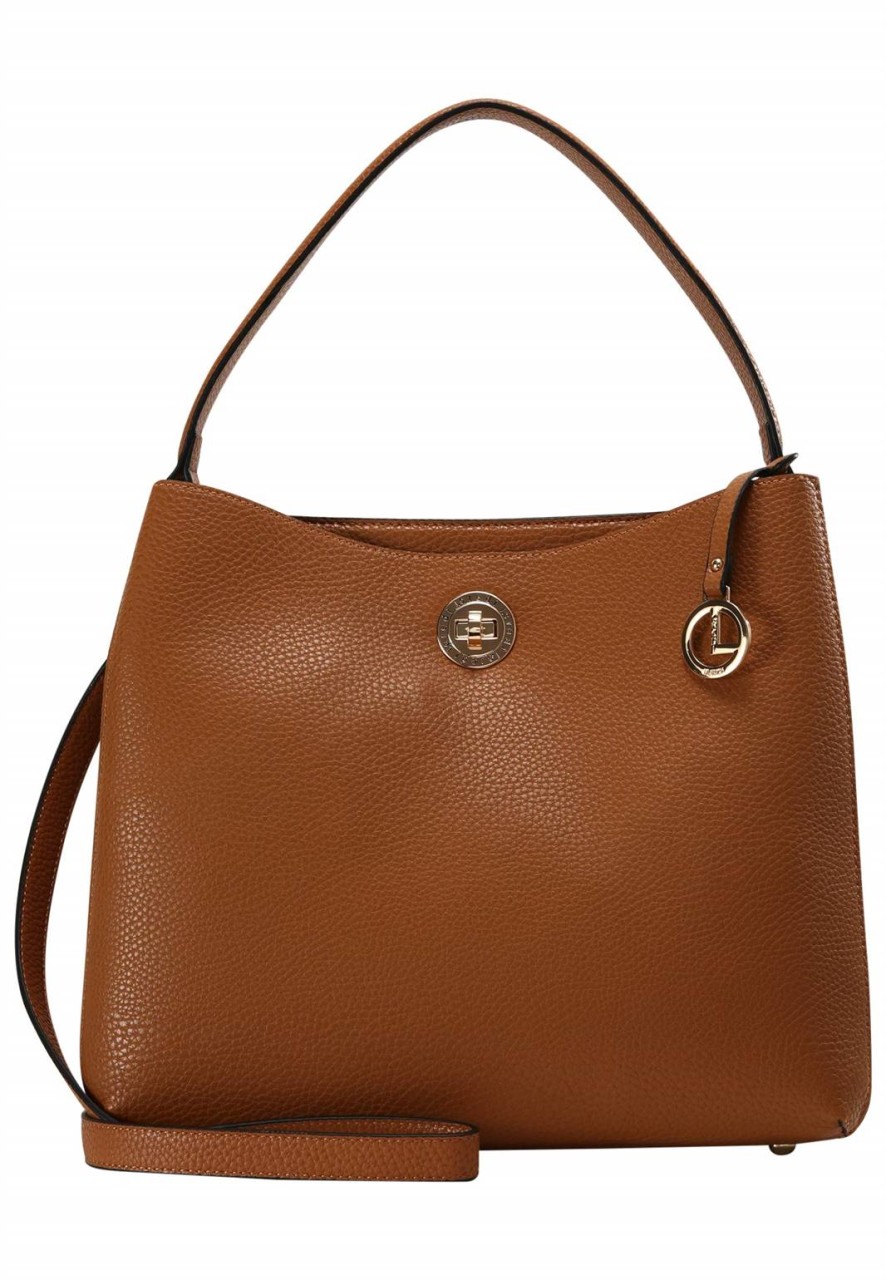 L. CREDI Handtaschen braun