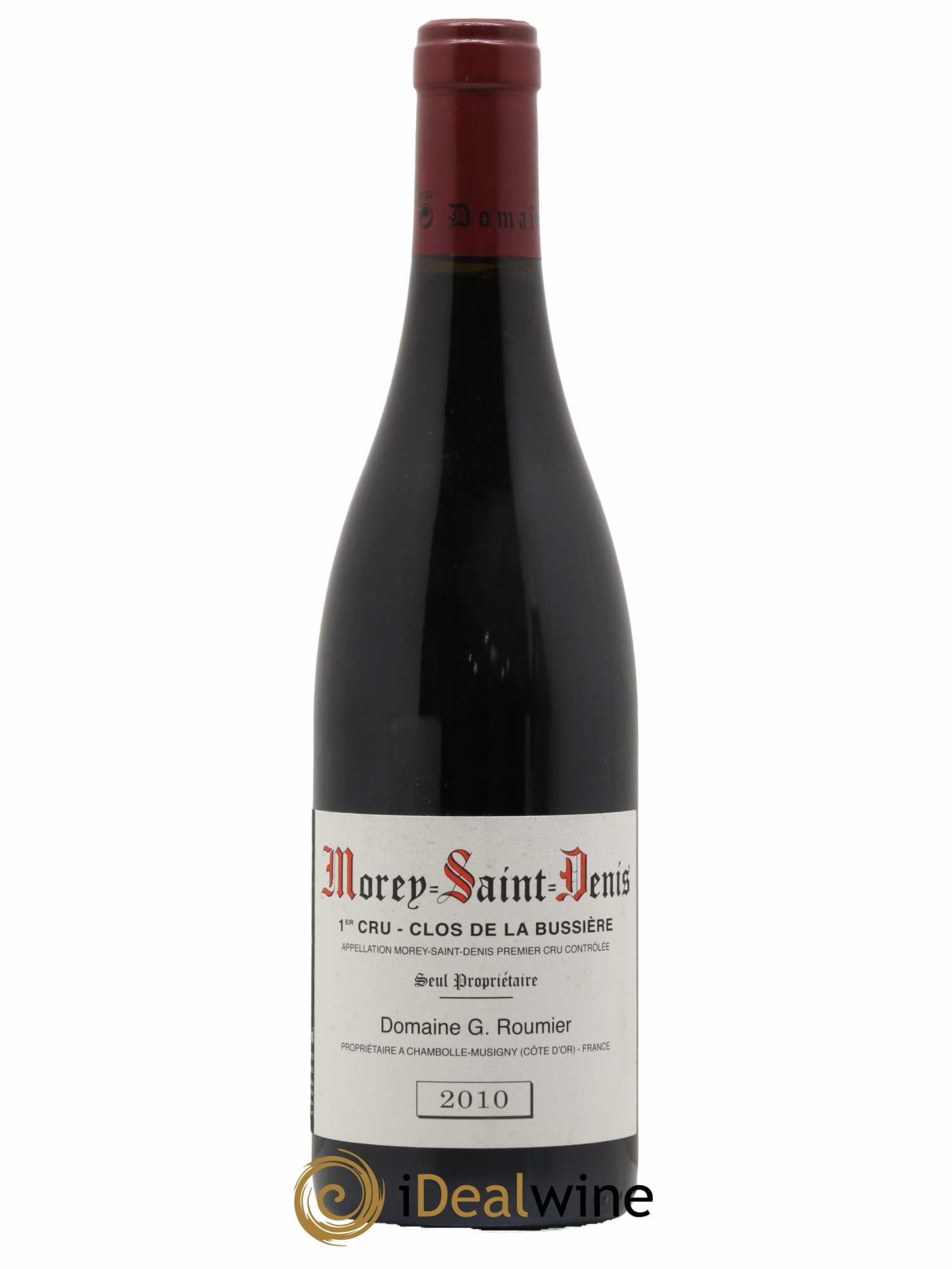Morey Saint-Denis 1er Cru Clos de la Bussière Georges Roumier (Domaine)  2010 - Lot de 1 Bouteille