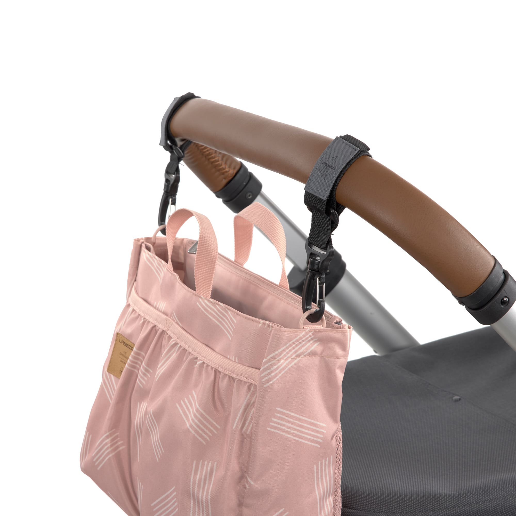 Wickeltasche - Multitalent Organizer Soft Stripes Rose, Rosa