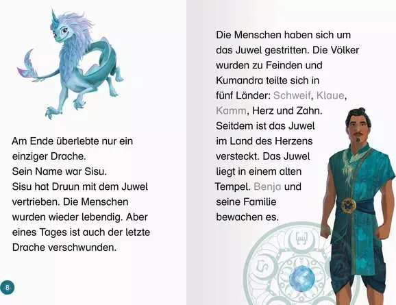 Erstleser - leichter lesen: Disney Raya und der letzte Drache: Eine lange Suche