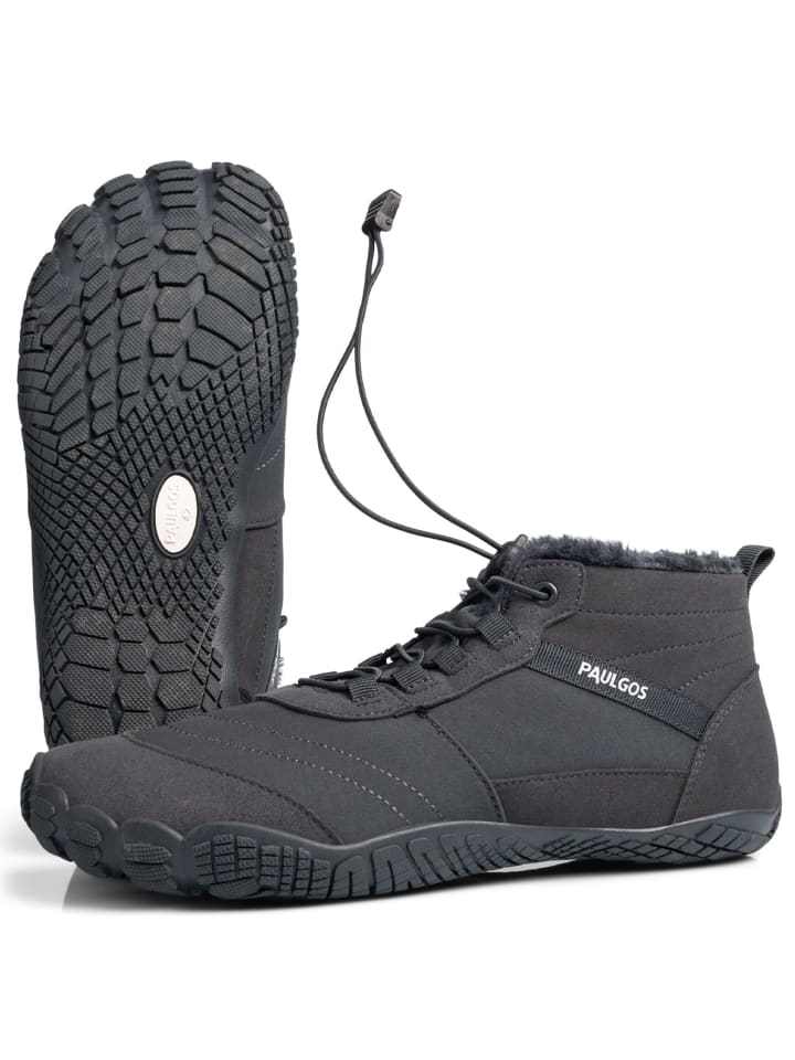 PAULGOS Winterbarfußschuhe, unisex, Größe 37-47 in 3 Farben in Grau günstig kaufen
