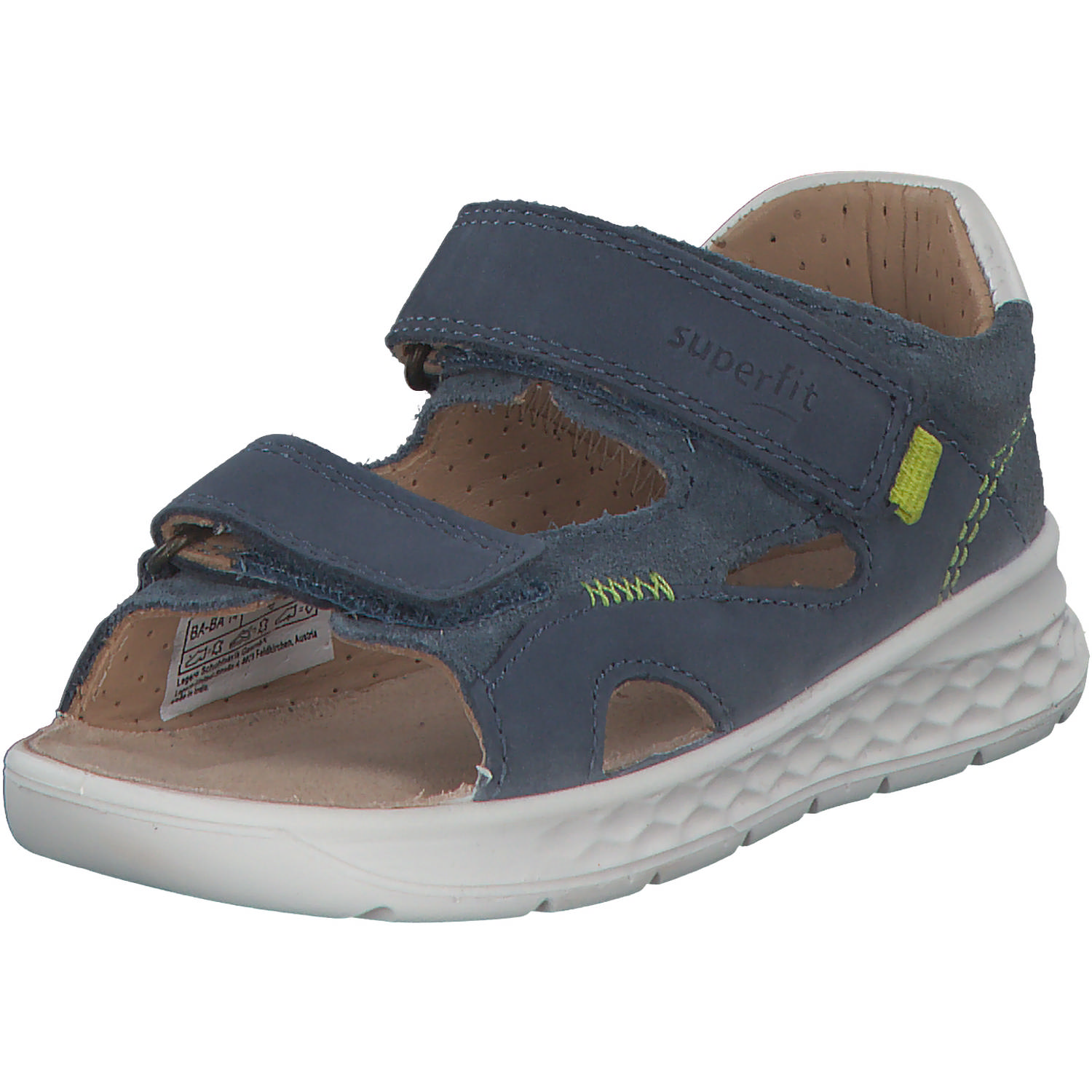 Superfit LAGOON 00510 M, Sandalen (Kinder), Kinder, BLAU/GRÜN