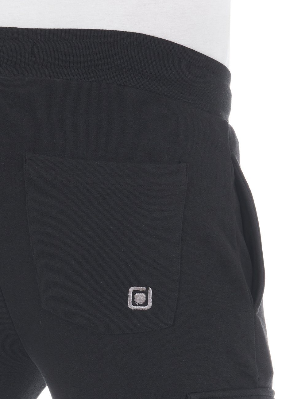 riverso Sweathose Herren Trainigshose RIVLars Slim Fit Jogginghose mit Cargotaschen
