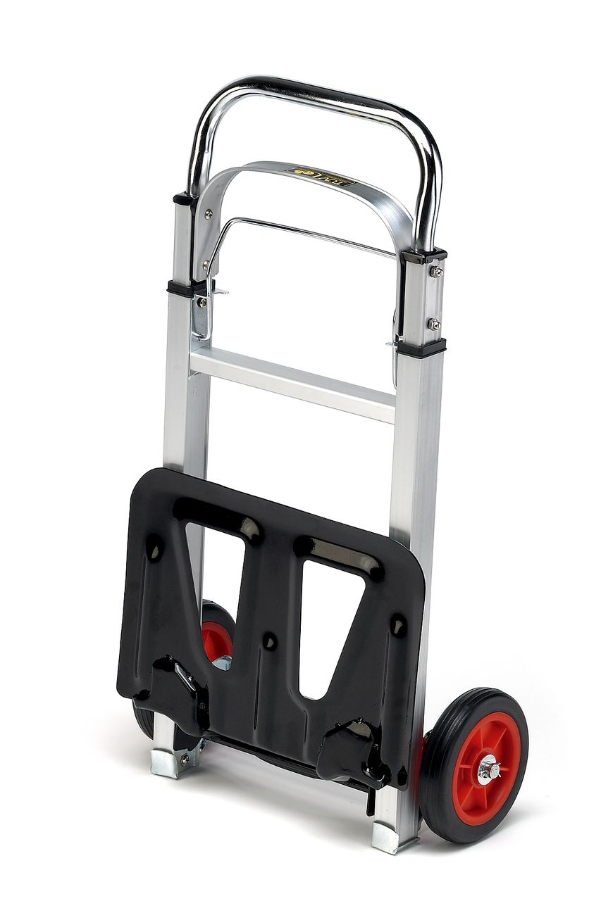 Profi-Bau-Technik ProBauTec Aluminium Transport- und Sackkarre, klappbar, Tragkraft 90 kg-
