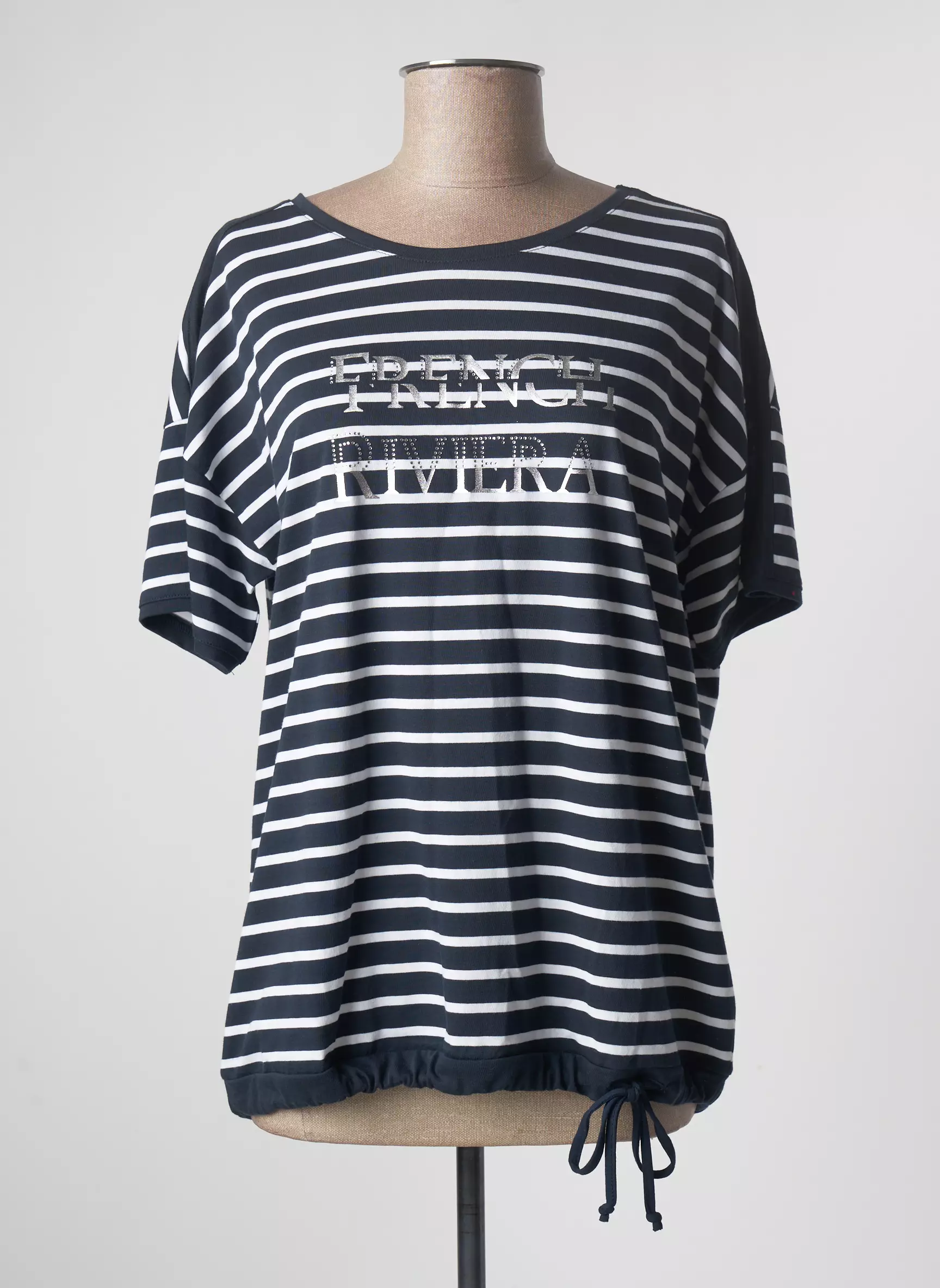 Joy Of Life Tshirts Femme couleur bleu