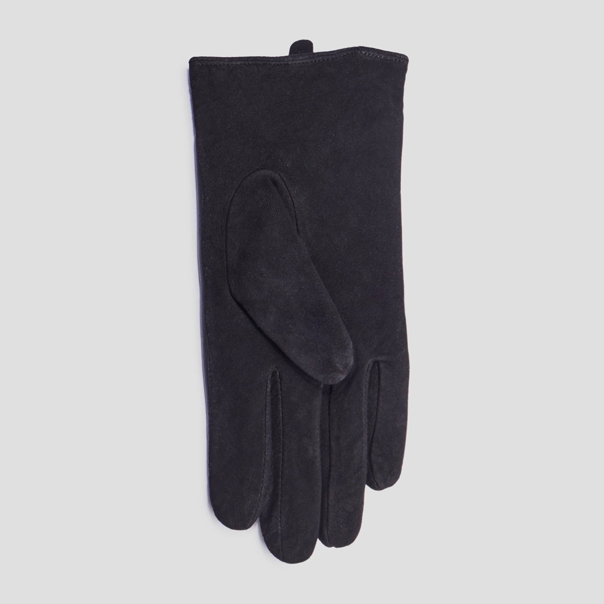 Gants en cuir noir femme | La Halle