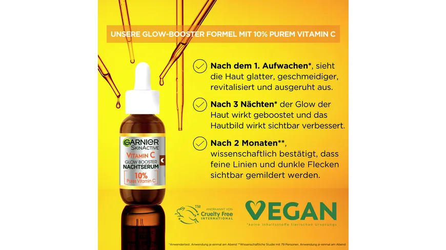 Garnier Skin Active Vitamin C Nacht Serum 30 ml