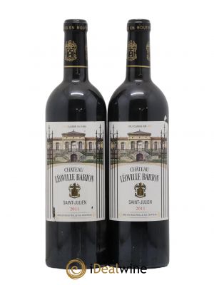 Château Léoville Barton 2ème Grand Cru Classé  2011 - Lot de 2 Bouteilles