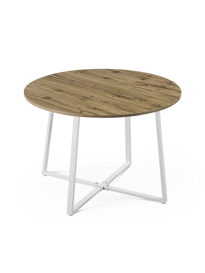 B&D Home Esstisch NOA in Natureiche - (B)110 x (H)76 x (T)110 cm günstig kaufen onesize